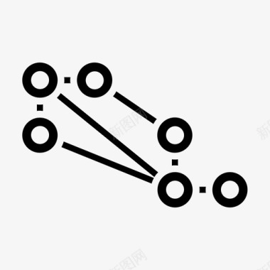 网状网络计算机交换图标图标
