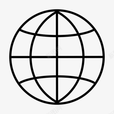 网格地球地球网格教育图标图标