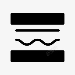 三明治三明治酒吧自助餐厅图标高清图片