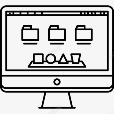 新收获操作系统界面程序图标图标