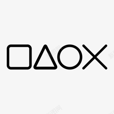 playstationplaystation控制器游戏图标图标