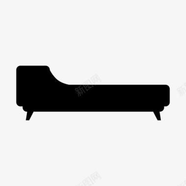 沙发床约会沙发图标图标