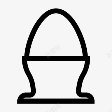 夹蛋器中的蛋食物炒图标图标