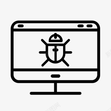 质量保障错误代码计算机图标图标