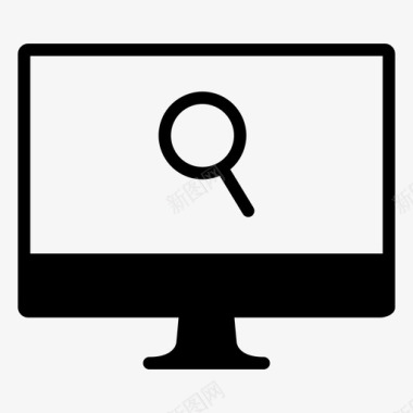 搜索引擎优化全文件搜索在计算机中查找在线搜索图标图标