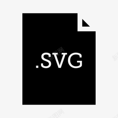 svg文件应用程序文件类型图标图标