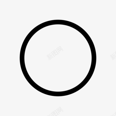 几何圆拱圆几何简单圆图标图标
