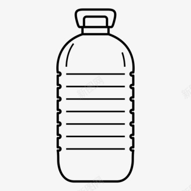 水壶瓶子一次性图标图标