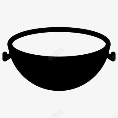 炒锅厨房锅图标图标