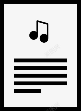 文本音乐文本列表音乐注释图标图标