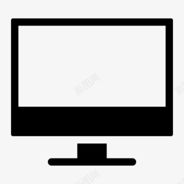 台式电脑显示屏imac图标图标