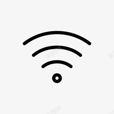 信号定位wifi互联网标志wifi信号图标图标