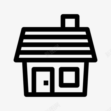 住宅建筑标志性建筑图标图标