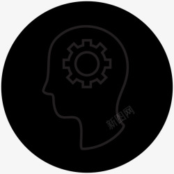 思维模式思维大脑生产力图标高清图片