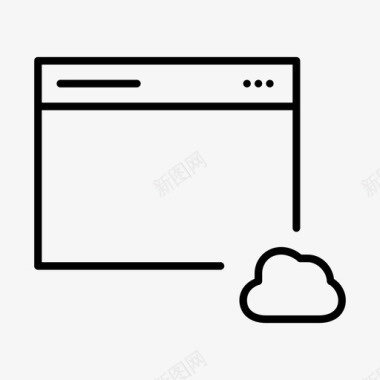 悬浮窗口云浏览器新闻web图标图标