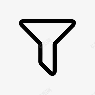 分类列表过滤器漏斗列表图标图标