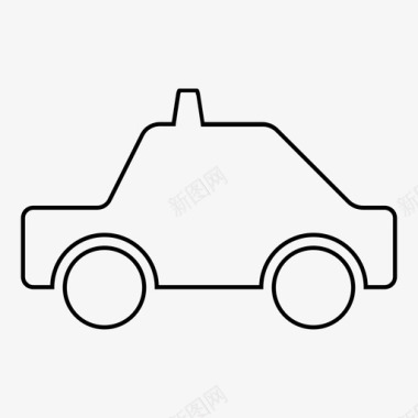 搭车出租车汽车司机图标图标