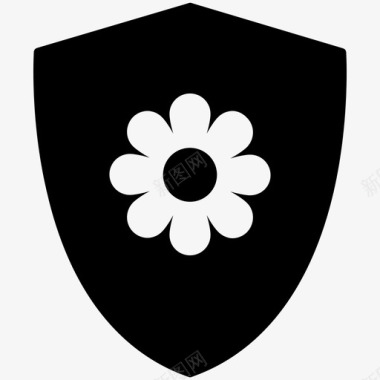 护花守卫盾牌图标图标