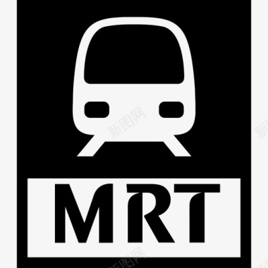 公交地铁标识新加坡地铁标志metrologos图标图标