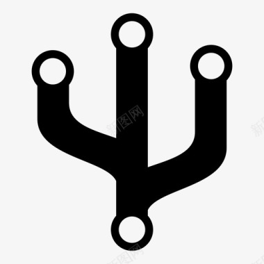 分支代码分支forkgit图标图标