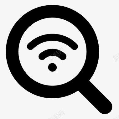 无线连接搜索wifi互联网连接信号图标图标