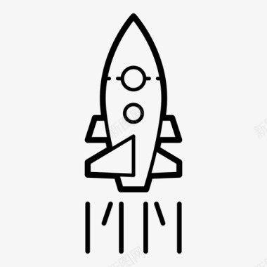 无毒标志火箭导弹火箭发射图标图标