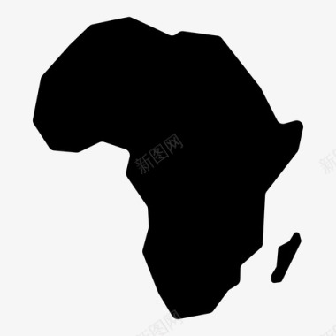 非洲大陆埃及图标图标