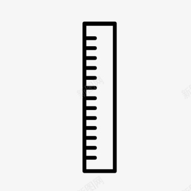 矢量数学算术尺子教育数学图标图标