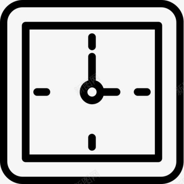 计时开始挂钟时间计时员图标图标