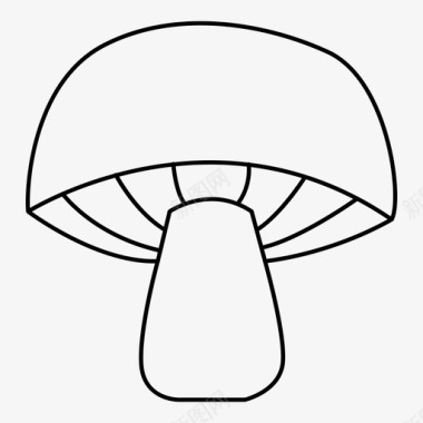 蘑菇食物图标图标