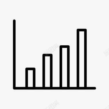 信息分析统计柱状图图表信息图表图标图标