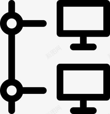 传输联机计算机设备internet图标图标