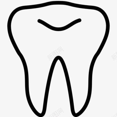 小牙齿牙齿护理牙医图标图标