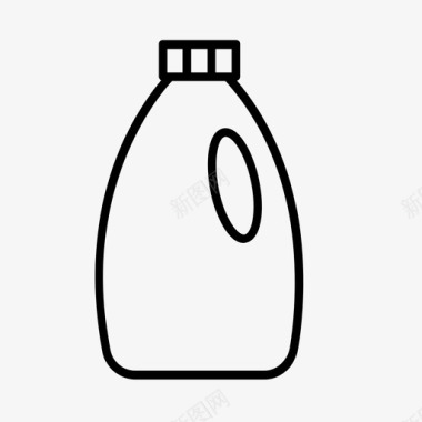 洗涤液清洁剂清洁用品图标图标