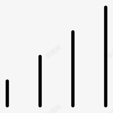 无网络信号信号条形移动图标图标