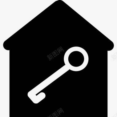 房子钥匙开门买房图标图标