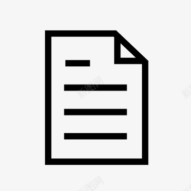 文件创建文件文档图标图标