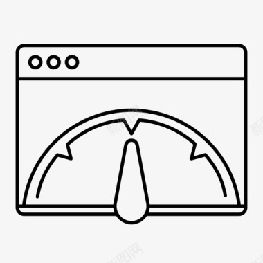 元旦页面页面速度浏览器速度互联网图标图标