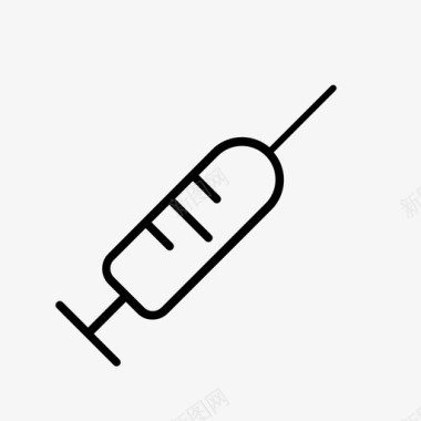 有知名度的医生注射器医生医院图标图标