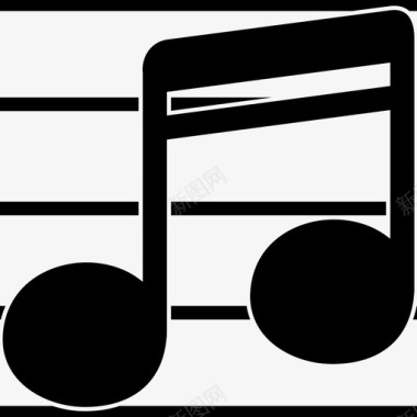 乐器音符器乐音符音乐图标图标