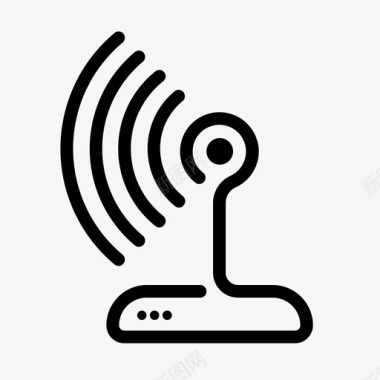 信号无线调制解调器网络信号图标图标