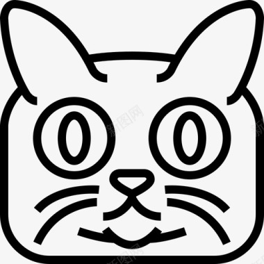动物猫头宠物图标图标