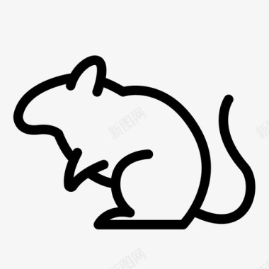 仓鼠动物动物群图标图标