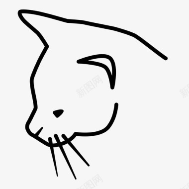 猫动物宠物图标图标