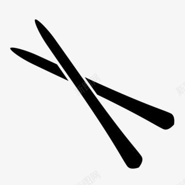 筷子亚洲餐具饮食图标图标