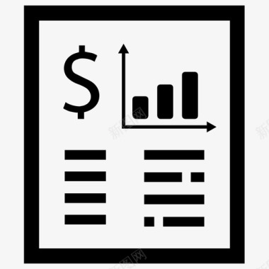 文件报告财务报告预算文件图标图标