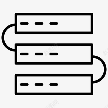 服务服务器备份连接图标图标