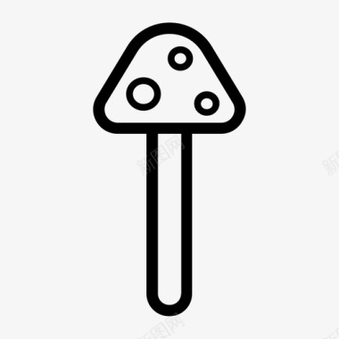 蘑菇鹅膏魔法图标图标