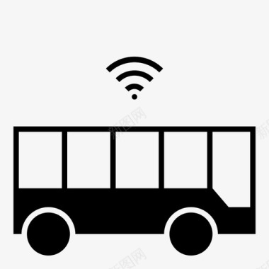 无人售货机联通公交自主公交公交wifi图标图标