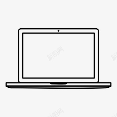 信用卡样机笔记本电脑苹果设备图标图标